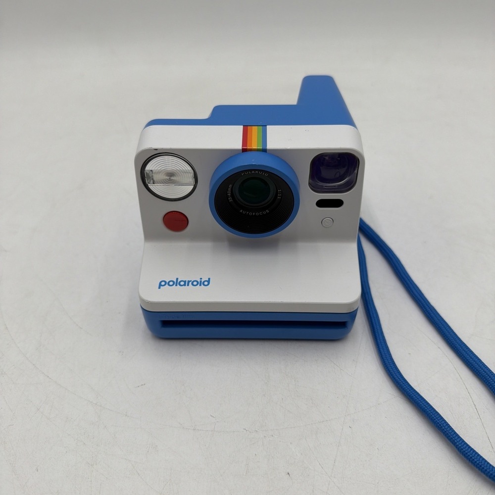 Polaroid Now Instant Film Camera Blue PRD009073 Tested